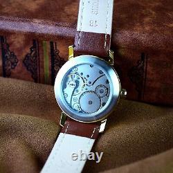 Vintage Military Watch Pobeda Red Star USSR Pilot Aviation Mechanical Wristwatch