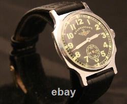 Vintage STURMANSKIE PILOT 1980's USSR, Pobeda ZIM 15 jewel wristwatch serviced