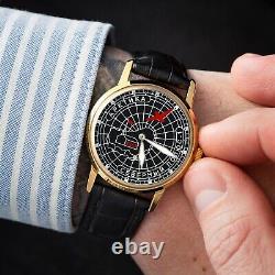 Vintage Watch Pobeda Aviator Mechanical Soviet Russian USSR Rare Steel Zim 20th