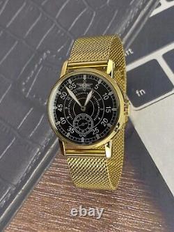 Vintage Watch Pobeda Mechanical Aviation Russian Military Wrist USSR Soviet Rare
