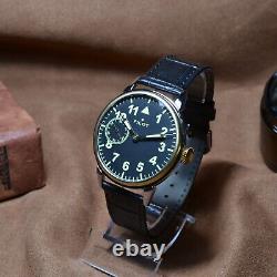 Vintage Wristwatch PILOT Marriage Montre Homme Watch Soviet Military Style 3602