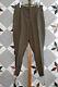 Vtg 60s Soviet Air Force Khaki Green Pilot Breeches with Azure Piping, Cinches W29