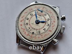 WW2 RAF issue Pierce pilot's chronograph ref A. M. 6E/357 GENUINE Military watch