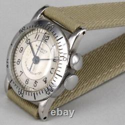 Wittner Weems 1000 Military Pilot Watch 1940s Vintage Men's Manual Winding