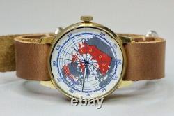 Wrist watch, Raketa Pilot Soviet Watch, Military watch, Vintage Men's watch
