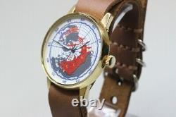 Wrist watch, Raketa Pilot Soviet Watch, Military watch, Vintage Men's watch