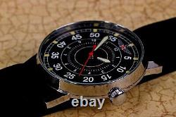 Wrist watch Raketa Pilot Soviet Watch Military watch Vintage Mens watch