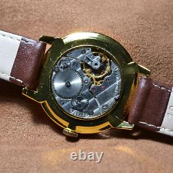 Wristwatch Pobeda Pilot Vintage ZIM Aviator Mens Soviet Military Wristwatch USSR