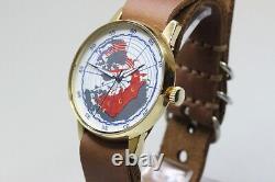 Wristwatches Pobeda, Pilot watch, Rare Military watches, Soviet Men's watch Gift