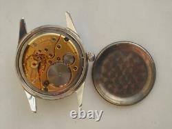 Zenith Pilot swiss 4699944 men's cal. 120 military steel vintage wrist watch