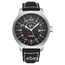 Zeno Men's'OS Pilot' Limited Edition Black Dial Automatic Watch 8524-A1
