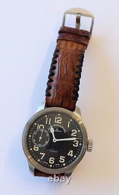 Zeno-Watch Basel Oversized 47mm Pilot Winder XL Wristwatch Used